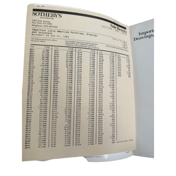 SOTHEBY'S House Lot of 9 Latin American Auction Art Catalogs - Picture 6 of 11